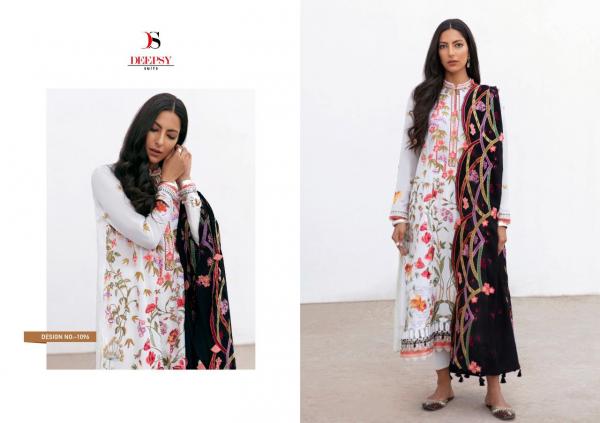 Deepsy Zaha Festive Designer Cotton Embroidery Pakistani Salwar